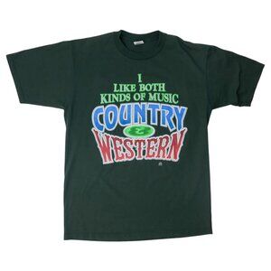 Vintage 90s LSJ Sportswear Country Western Music Shirt